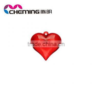 wholesale fashion accessory heart shaped plastic beads