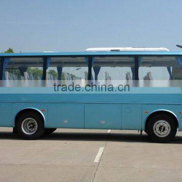 China RHD 9.5m Euro V Tourist Coach Bus for Sale photo-2