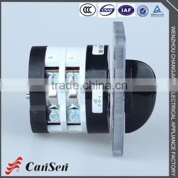 LW31-50 1-0-2 2P 50A CE certificate cheap custom stable 5 positions rotary switch                        
                                                                                Supplier's Choice