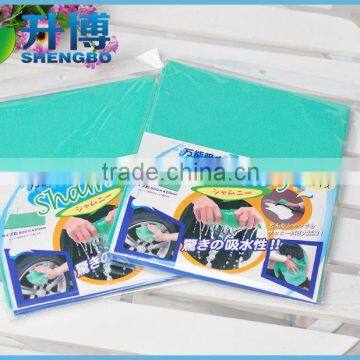 Shammy nonwoven cloth