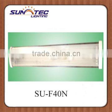 Fluorescent light fixture plastic cover