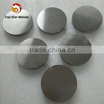 99.95% pure tungsten sputtering target