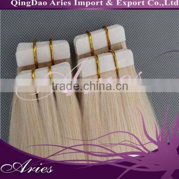 SUPER QUALITY tape in hair extensions/remy tape hair extension/tape hair extensions