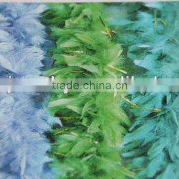 Fluffy turkey feather chandelle boa LZYJ29