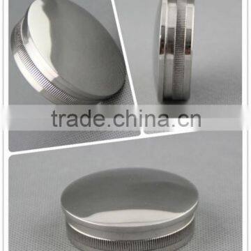 Stainless Steel Installation Post End Cap Fat/ Arched photo-5