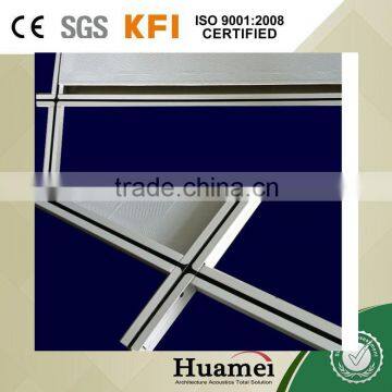 T38 High Quality Painted White Flat Ceiling T Grid/Ceiling T Bar/Suspended ceiling t grid