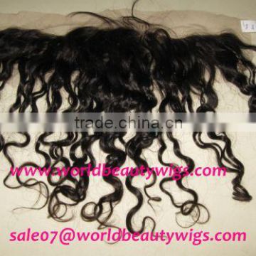 Top quality hot sale 100% human hair lace frontal