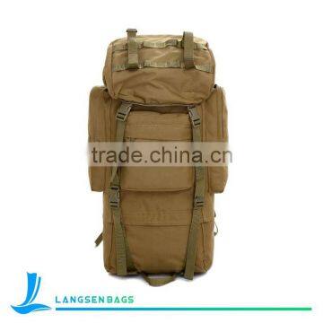 Custom High quality outdoor backpack hiking mountaineering travelling backpack military backpack