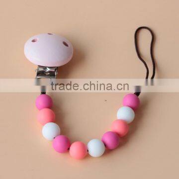 hot sale fashion silicone soother clip free shiping