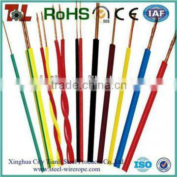 Factory direct sale plastic coated steel cable