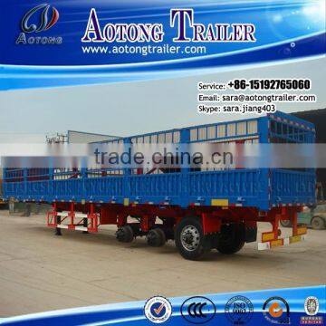 Truck Trailer Type 3 Axles Two Storages 50 Head Cow Livestock Fence Truck Trailer/cattle Transport Trailer for Sale photo-6