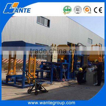 QT10-15 fully automatic concrete block making machine