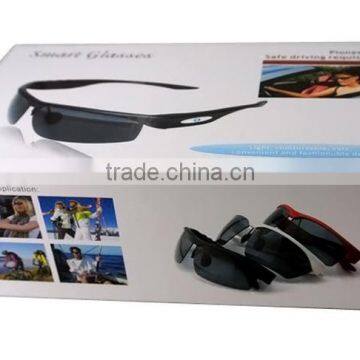 Sport MP3 Bluetooth Headset/ Bluetooth Sunglasses Earphones Wireless Stereo Music Phone Call photo-4