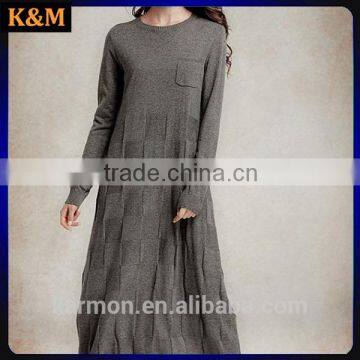 Grey Wool Dress Maxi Wool Dress Maxi Winter Dress