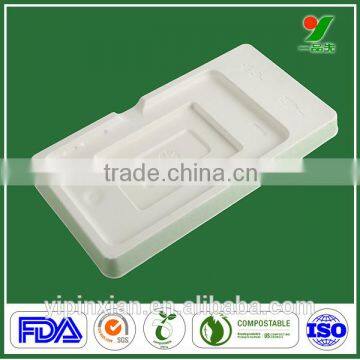 Wholesale Wet pressing molded pulp packaging,disposable biodegradable jedec tray                        
                                                Quality Choice