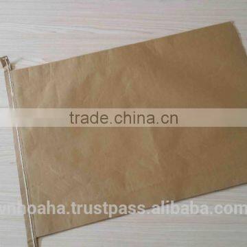Kraft Paper Woven Polypropylene Bag,Paper Woven Poly