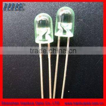 5mm green round led light components for traffic light