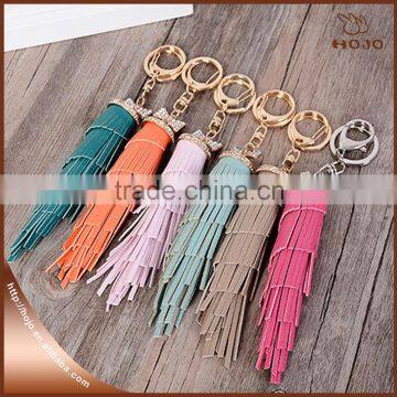 PU tassel key ring decoration