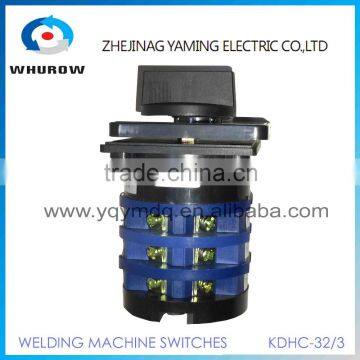 Welding Machine Switch KDHC-32/3 3 Knots 3 Poles 32A 3 Positions Step Switch 6 Pcs Contacts Changeover Rotary Switch photo-5