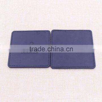 2015 hot-selling Rectangle leather Tea / Coffee Cup Coaster