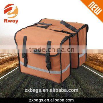 brown polyester cycling bag