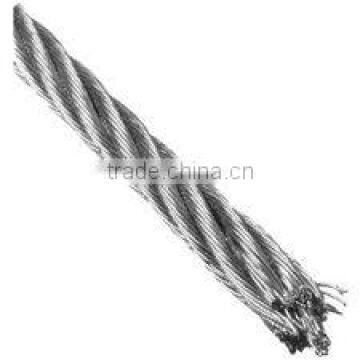 6x24 galvanized steel wire rope