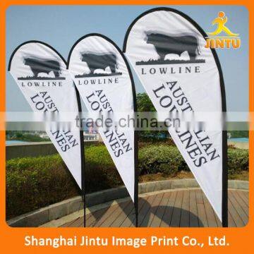 2016 Wholesales Single/Double Sided Beach Flag,Teardrop Flag,Feather Flag,beach Flags for Sale photo-4