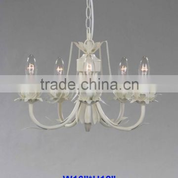 2015 Bedroom pendant lamp/lights chandelier for iron with UL