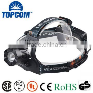 1000 Lumens Xml T6 Rechargeable High Power Led Headlamp