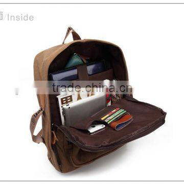 Unique New Fashion School Canvas Backpack Korea Handbag Backpack photo-4