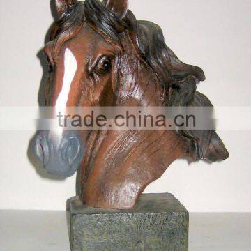 Polyresin horse statues