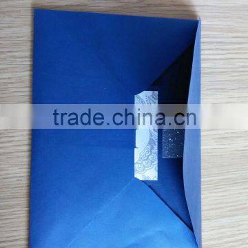 Navy Blue Elegant Wedding Invitations With Glitter photo-6