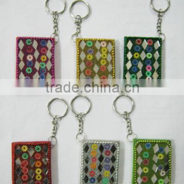 Key Rings, Exclusive Lac Diaries with Mirror work Key Chains ,small gifts for birthday guests