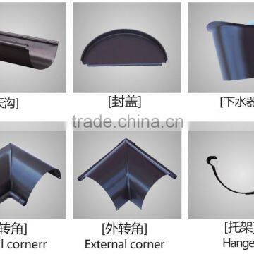 Hot sale Aluminum rain gutter