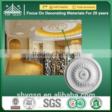 Salable Gypsum Material Indoor Decoration Relief Ceiling Medallion