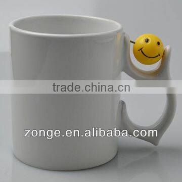 11oz Ball Handle Sublimation Mug Factory