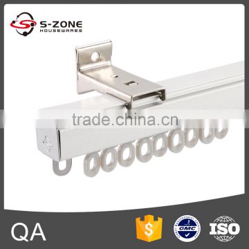 China manufacturing aluminium ceiling mounted curtain tracks