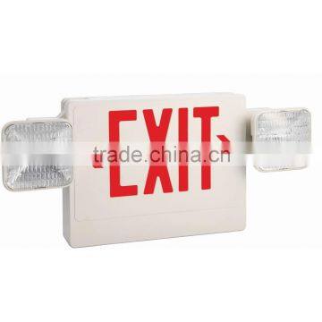 UL COMBO emergency exit sign light