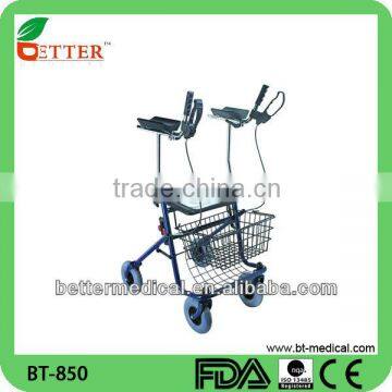 Steel forearm rollator