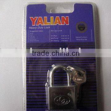 small round corner padlock