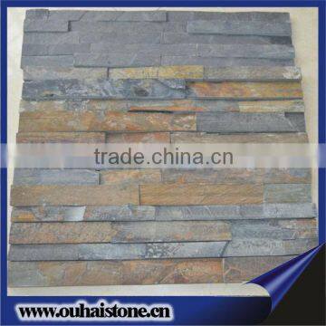 Natural decorative slate stone exterior wall cladding tile