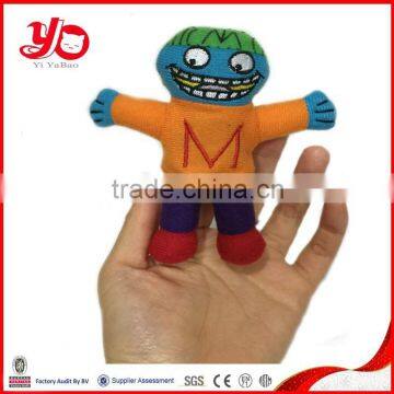 ICTI aduit 2015 hot sales new design custom plush finger puppet