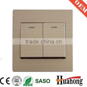 High quality Aluminium wall switch for Hotel and villa