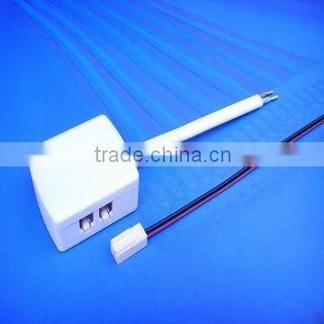 Chandeliers Spare Parts Fongkit 4 Way Led Stecke Splitters With Mini Molex Male Plugs for Led Indoor Furniture Lightings
