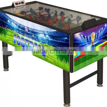Indoor football game, wooden football table, soccer table for sale
