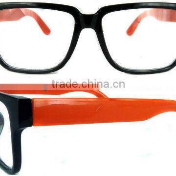 2013plastic reading glasses yellow frame reading glasses