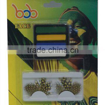 bob trading Brazilian World Cup face paint cheap face paint