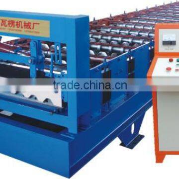 Trapezoidal Profile Roofing Sheet Metal Cold Roll Forming Machine Roll Former