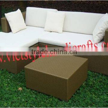 VSH-PF647B-648	Corner sofa set ( corner sofa + table)