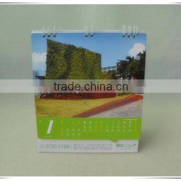 Hot sale business desk calendar table calendar custom printing OEM service